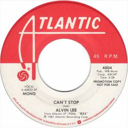 Alvin Lee : Can't Stop